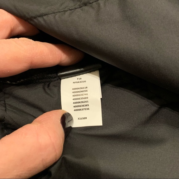 Girls North Face Riit Fleece pullover hoodie black white Large 14 - Picture 7 of 9